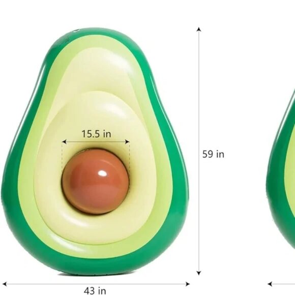 NEW Jasonwell Avocado Pool Float! NWT - Picture 9 of 9